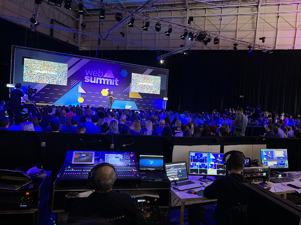 A session during WebSummit