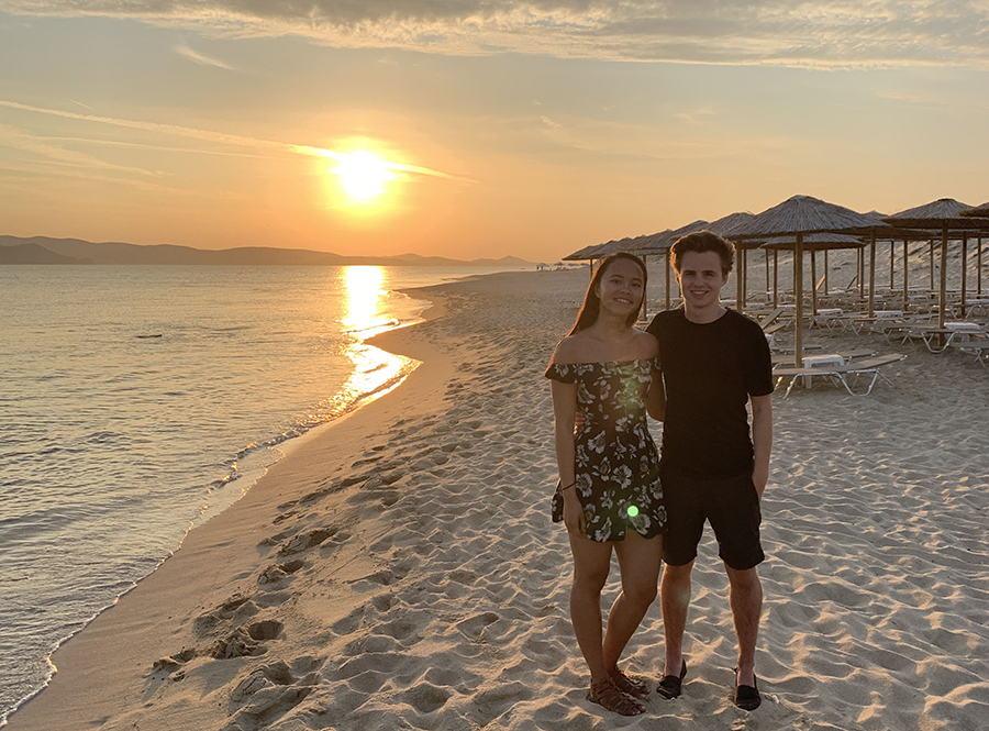 Greek sunsets with this one. 😊
