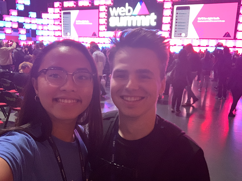 Matt and I at Closing Ceremony