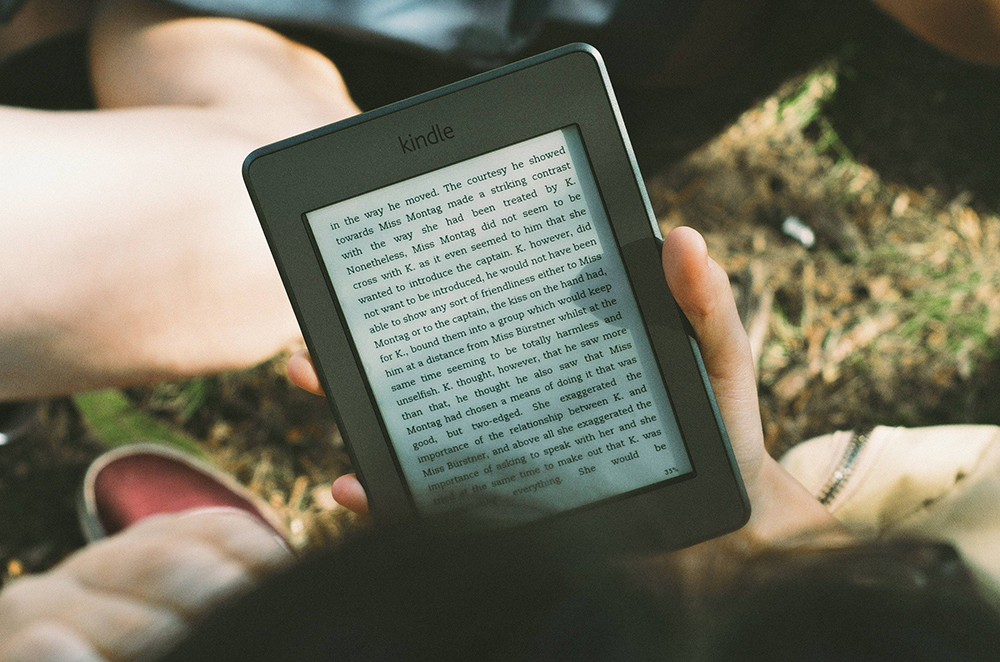Reading on a Kindle
